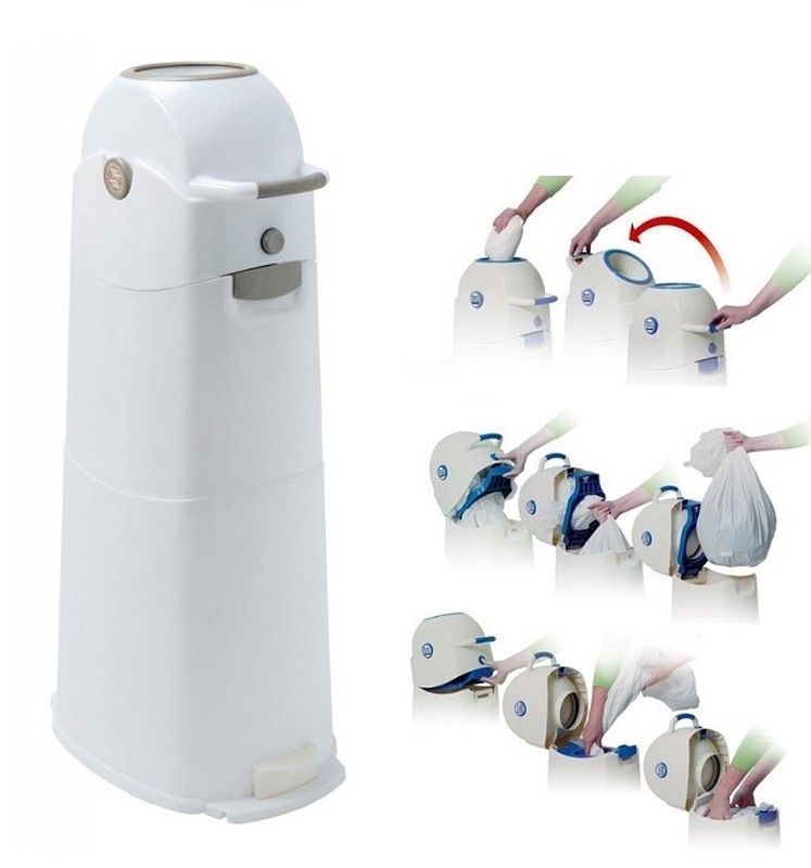 Contenedor de pañales grande 46,5x32x92 cm (75 pañales aprox.)