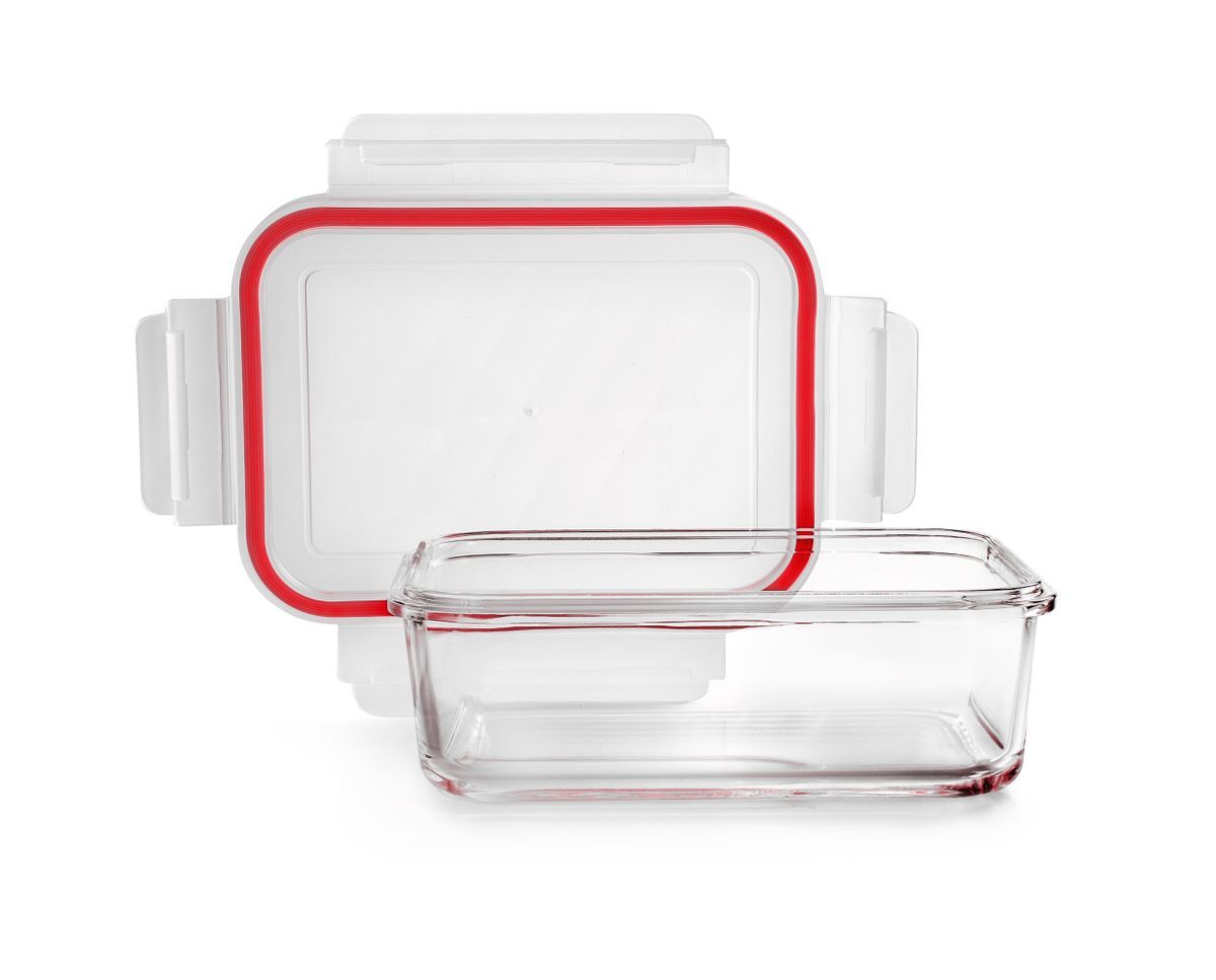 Contenedor De Vidrio Rectangular 400 Ml Apto para Horno Ibili