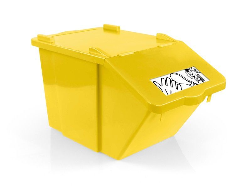 Contenedor split 45lts con tapa