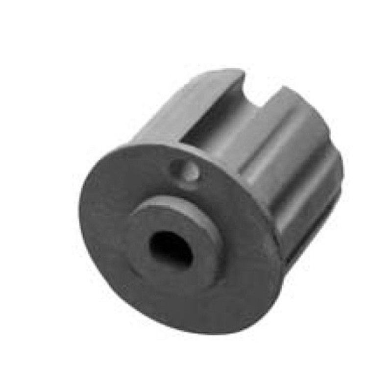 Contera Ø 60 Redondo-Ojiva PVC / Agujero Ø 13