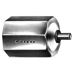 Contera Ø 70 octg. METAL Larga / E-12