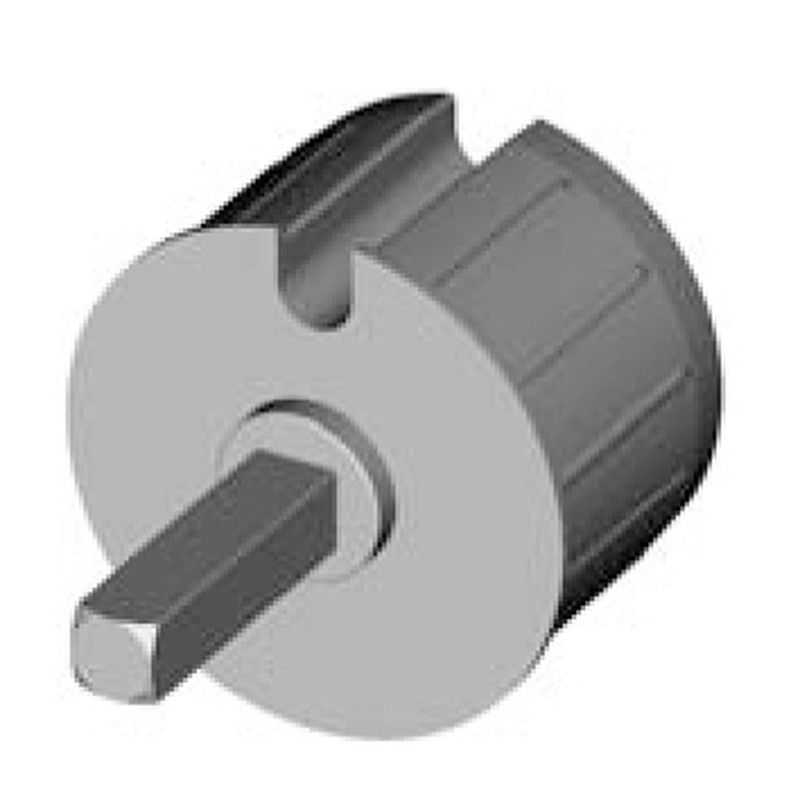 Contera Ø 78 Redondo-Ojiva ALU / Perno ⊠ 13