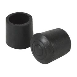 Contera exterior de goma Contera Cilind. Goma Negra 20Mm 50 Un.