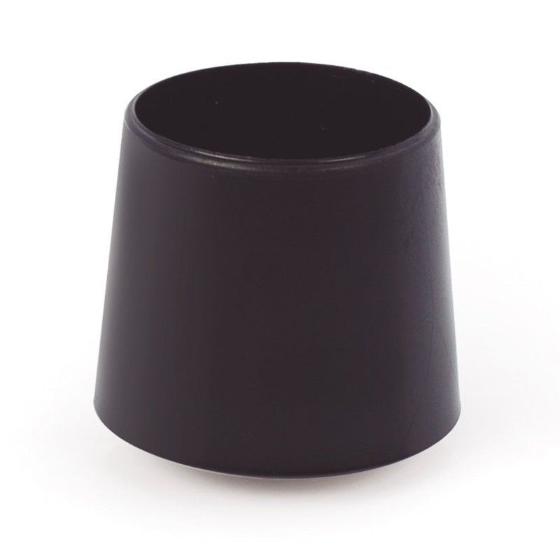 Contera exterior de goma EHL Contera Cilindrica Goma. 4 Unid. Ø 25Mm.