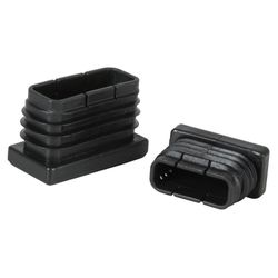 Contera interior plástico Contera Interior Rectangu. Estrias 40X80