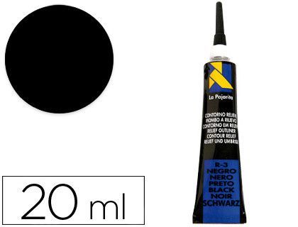 Contorno Relieve Negro R-3 La Pajarita