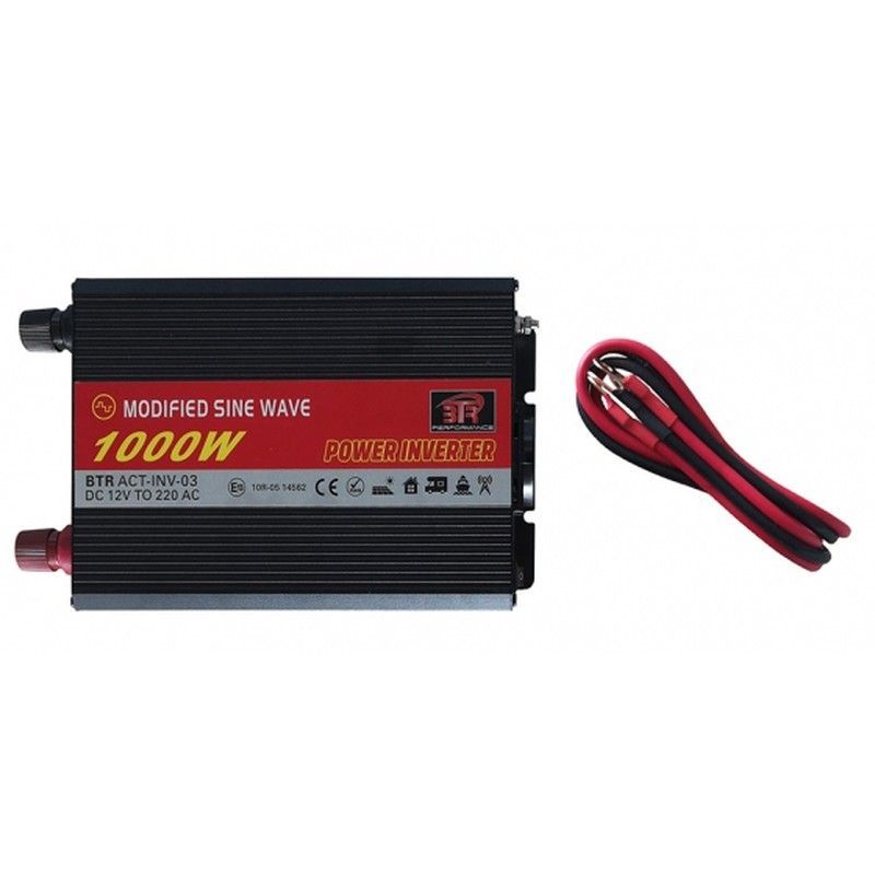 Convertidor de corriente de 12v a 220V 1000W