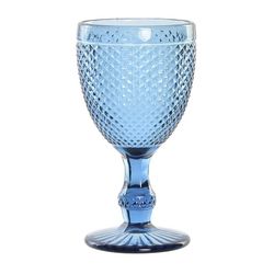 Copa de agua de cristal en azul, Ø 8,7 x 17 cm | Da Gama
