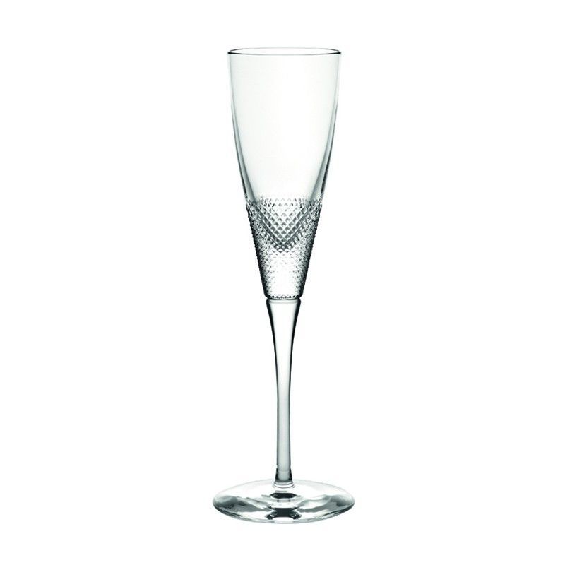 Copa flauta de cristal transparente, Ø 7,7 x 24 cm | Splendour