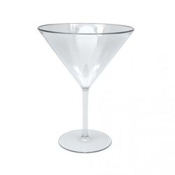 Copa martini  pequeña policarbonato 170 ml