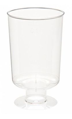 Copas de Vino. Plastico Rigido PS.Transparentes Cristal.(200 Unidades)