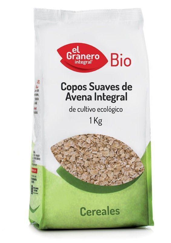Copos Avena Suaves Integral Bio 1 Kg