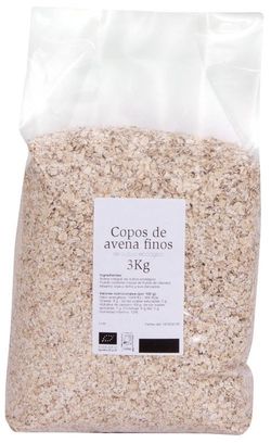 Copos De Avena Finos Bio 3 Kg