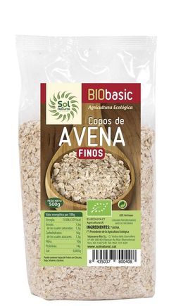 Copos De Avena Finos Bio 500 G