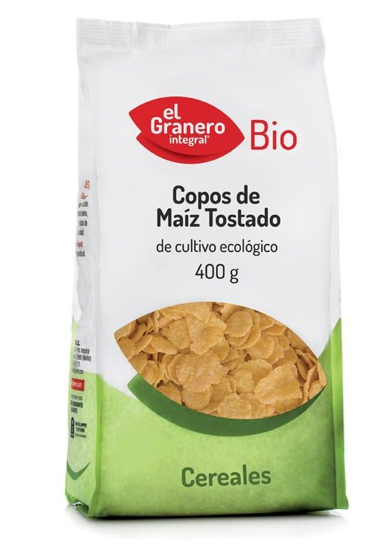 Copos De Maiz Tostado Bio 400 Gr