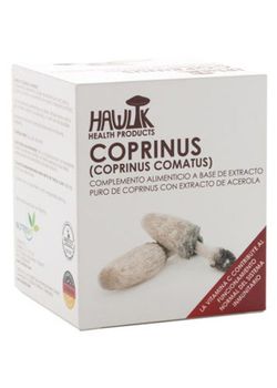 Coprinus (Coprinus Comatus). Extracto Puro 60 Cápsulas Hawlik