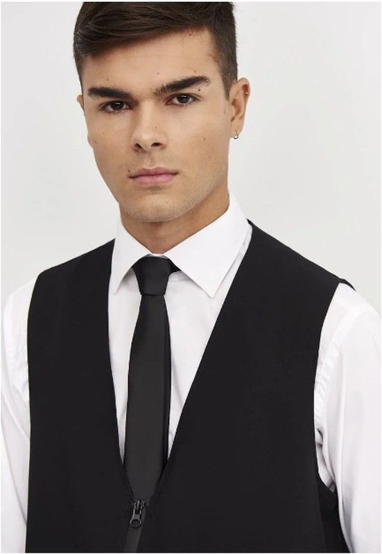 Corbata Estrecha negro