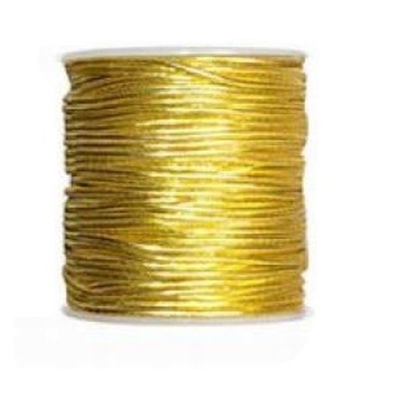 Cordón elástico 5 metros, oro