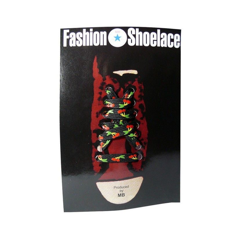 Cordon Fino Negro Con Cerezas