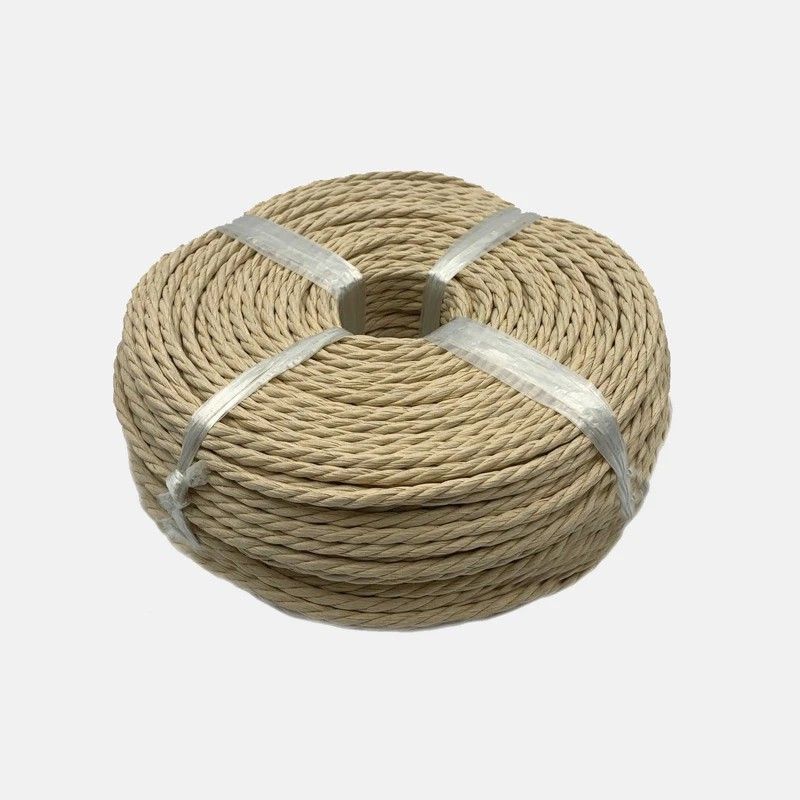 Cordón papel tipo Nordico kraft claro 4,00 mm