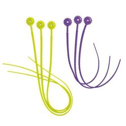 Cordones de cocina de silicona. 6 unidades