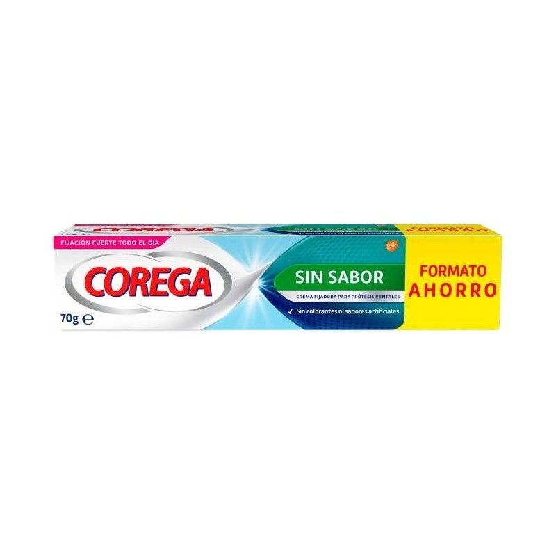 Corega Crema Extra Fuerte Sin Sabor Prótesis 70 g