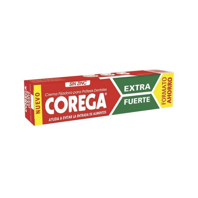 Corega Crema Fijadora Extra Fuerte 70 g  Formato Ahorro