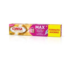 Corega Máxima Fijación + Confort Adhesivo para Prótesis Dentales 70 g