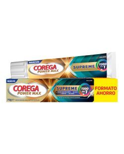 Corega Todo en 1 Crema Fijadora Para Prótesis Dentales 70 g