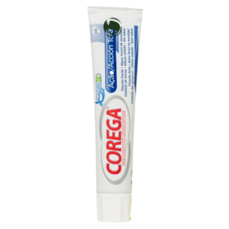 Corega Total Crema Fijadora 75 ml – Adhesivo seguro para Prótesis Dentales