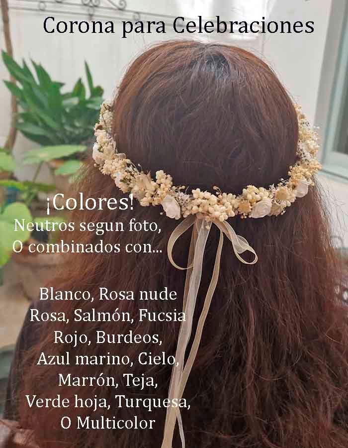 Corona Flores Celebraciones Elena