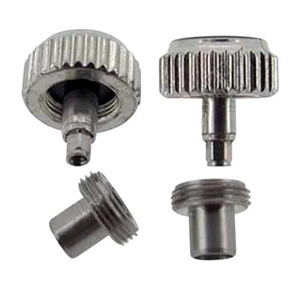 Corona Reloj Acero 245100 Roscada C. Tubo R90 Diámetro 3,50mm x (T Diámetro 3,00mm x 2,00mm)