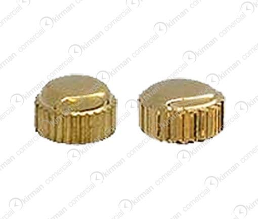 Corona Reloj Acero Dorado 242109 Sumergible C. Tubo R70 Diámetro 4,00mm x (T (A) 200mm)