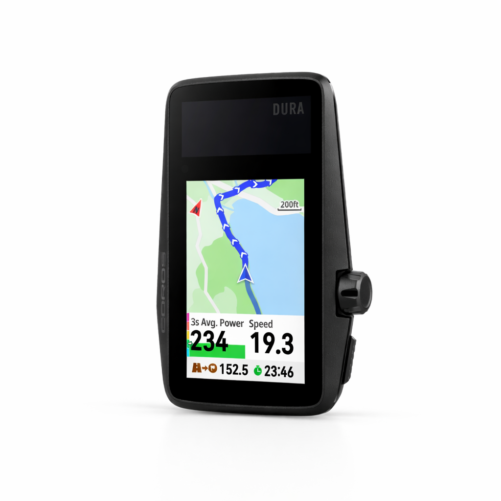 Coros DURA Bike Computer Solar Gps Black