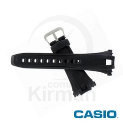 Correa Reloj Casio Goma 10062433 Casio Negra Cierre Hebilla