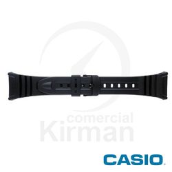 Correa Reloj Casio Goma 10076822 Casio Negra Cierre Hebilla