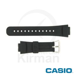 Correa Reloj Casio Goma 10093414 Casio Negra Cierre Hebilla