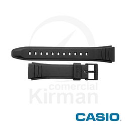 Correa Reloj Casio Goma 10160334 Casio Negra Cierre Hebilla
