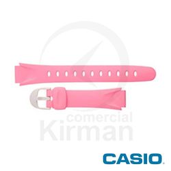 Correa Reloj Casio Goma 10239739 Casio Rosa Cierre Hebilla