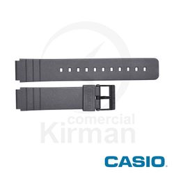 Correa Reloj Casio Goma 71604416 Casio Gris Cierre Hebilla