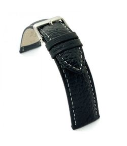 Correa Reloj Diloy Piel Negra 22mm CP00P126.01.22