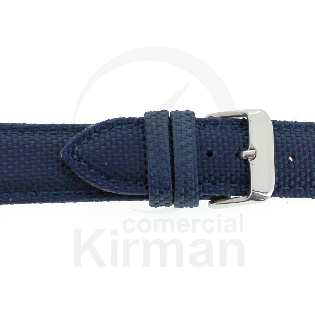 Correa Reloj Piel 20mm 134138A Orense Azul Cierre Hebilla
