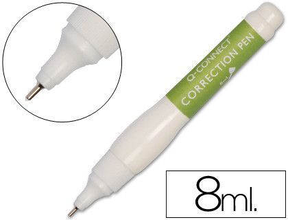 Corrector Q-Connect Lapiz 8 Ml con Punta Metalica