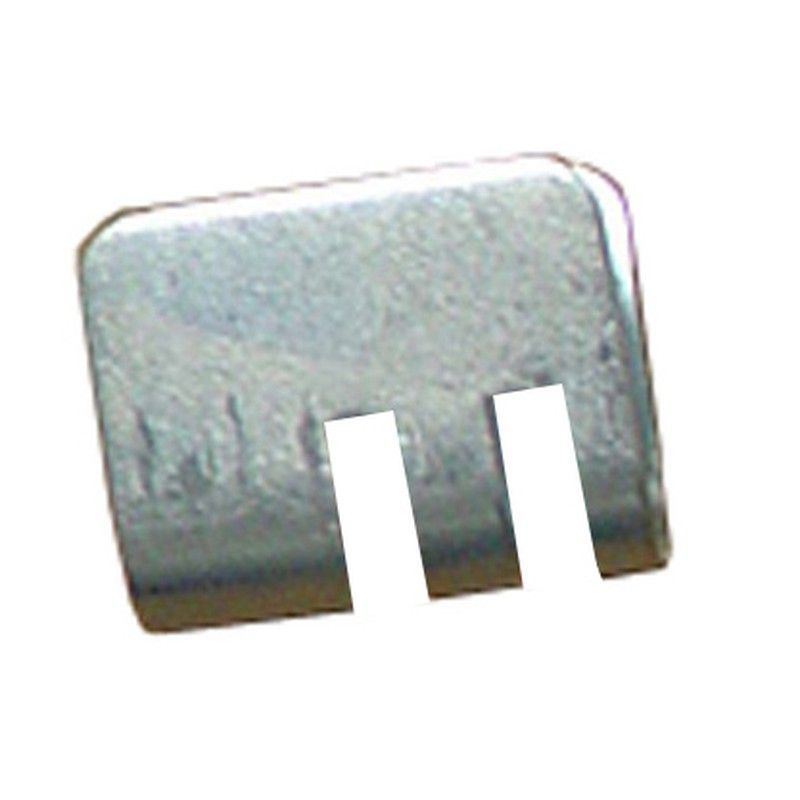 Corredera con entallas para soporte dentado 5 mm.