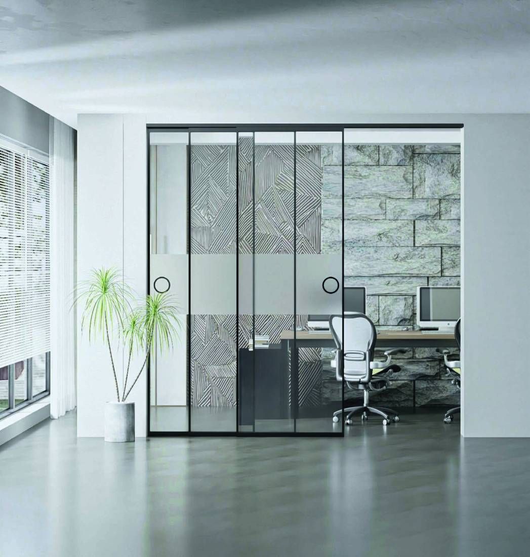 Corredera SV- TELESCÓPICA BIDIRECCIONAL – Multiplo Perfect Glass