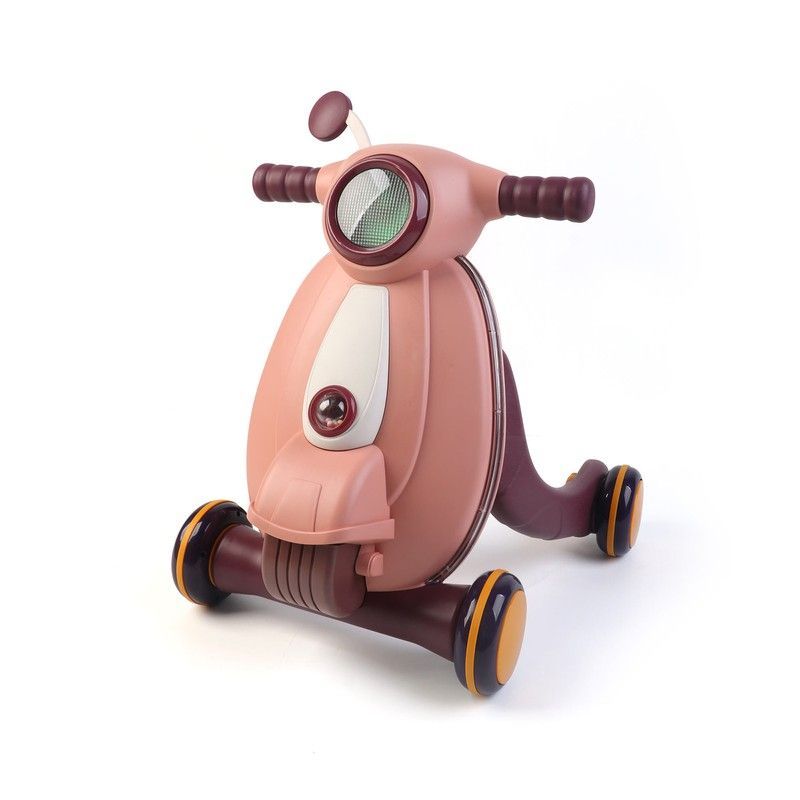 Correpasillos de polietileno en rosa, 43 x 45 x 52 cm | Baby Walker