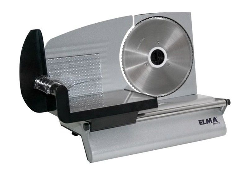 Cortadora de fiambres doméstica 190mm de elma