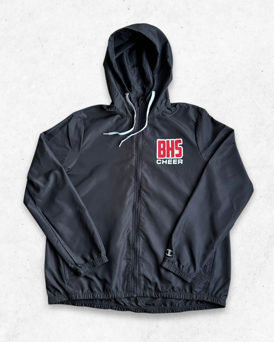 Cortavientos Champion BHS Cheer Negro L
