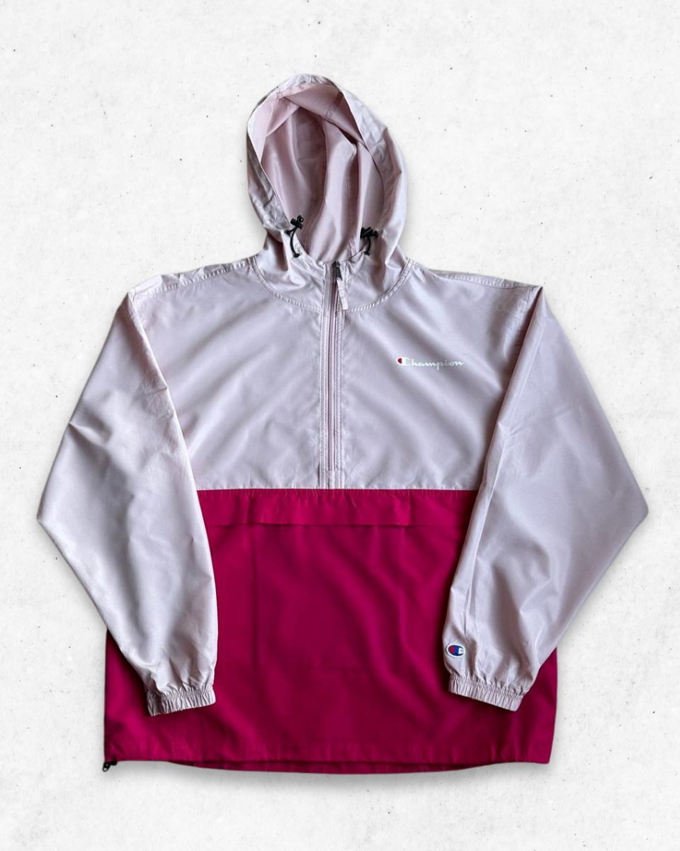 Cortavientos Champion Mujer Rosa y Fucsia L