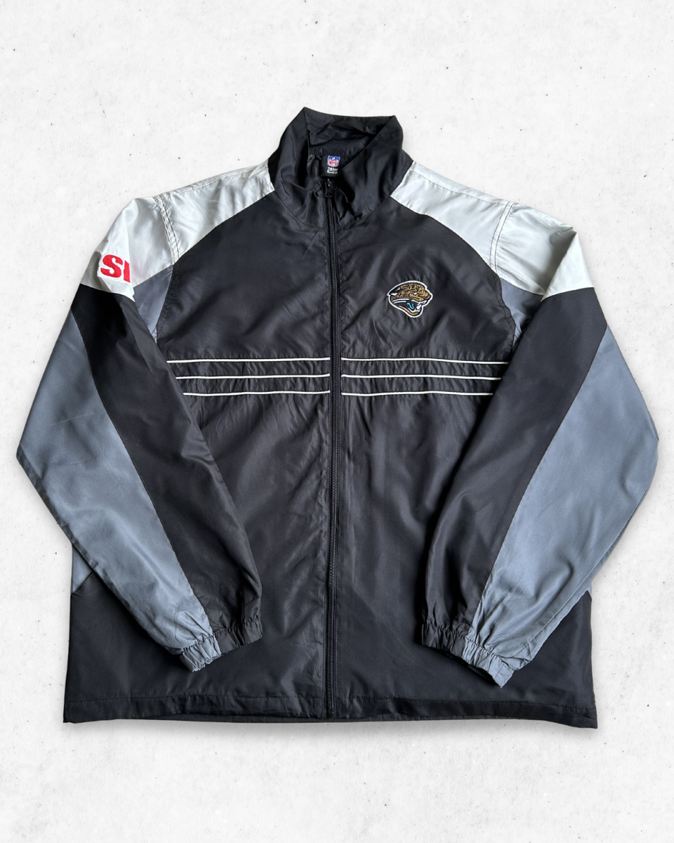 Cortavientos NFL Reebok Jacksonville Jaguars Negro L